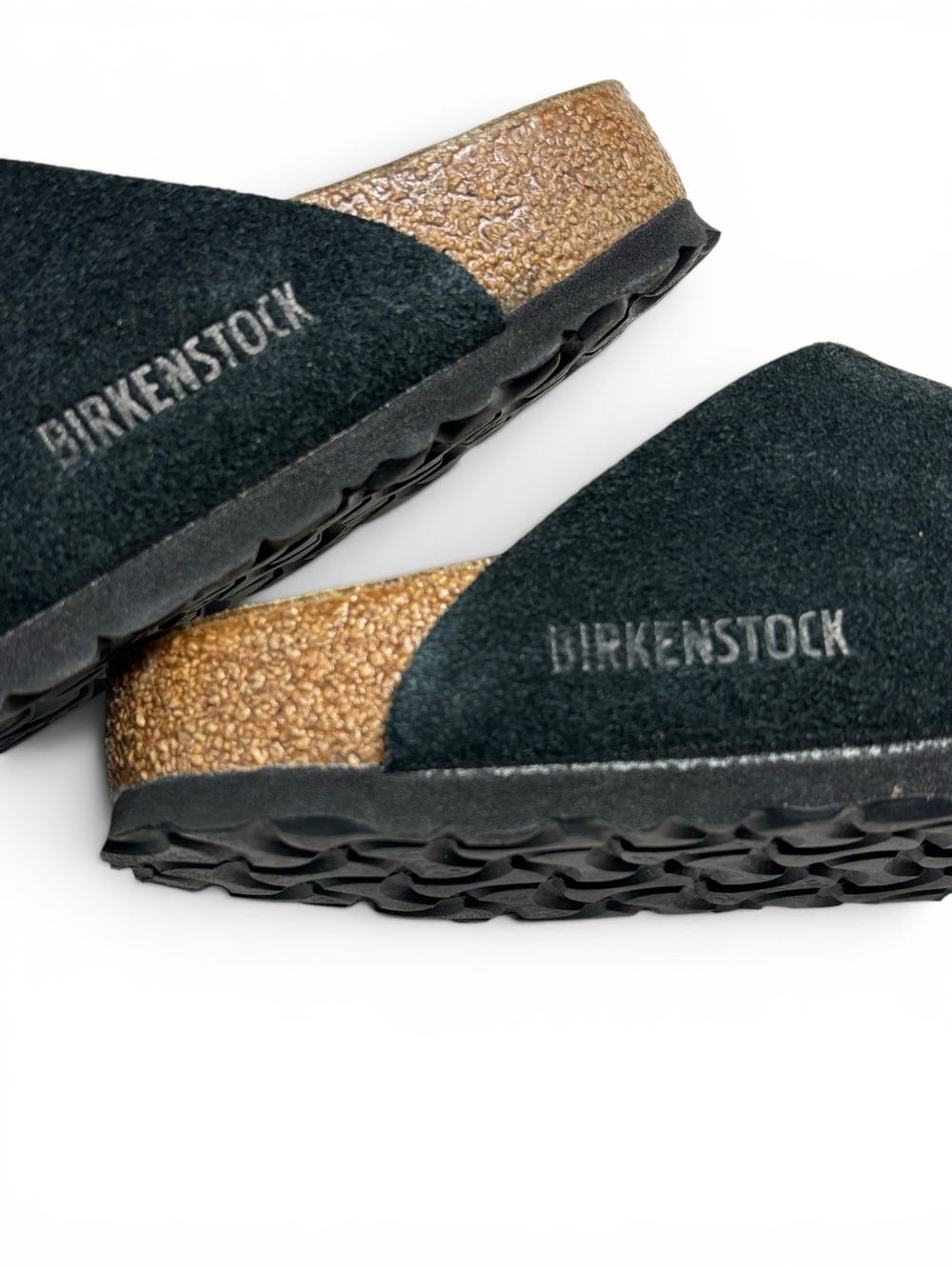 Birkenstock Zurich Black Suede Sandals Slides Size 36 US Women 5 - Picture 9 of 11